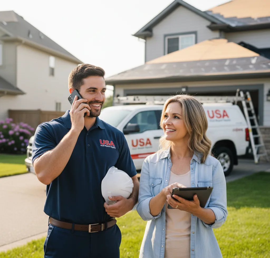 USA Roof Repair Experts customer support in Shively